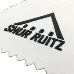 Microfiber Material High Frequency Embossed Silicone Rubber Labels