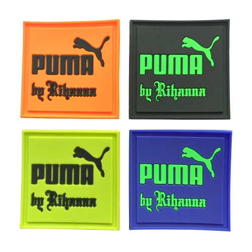 Silicone garment label for shoes