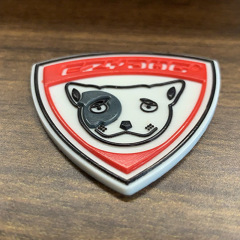 Silicone garment label