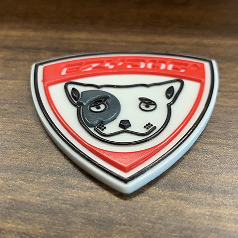 Silicone garment label