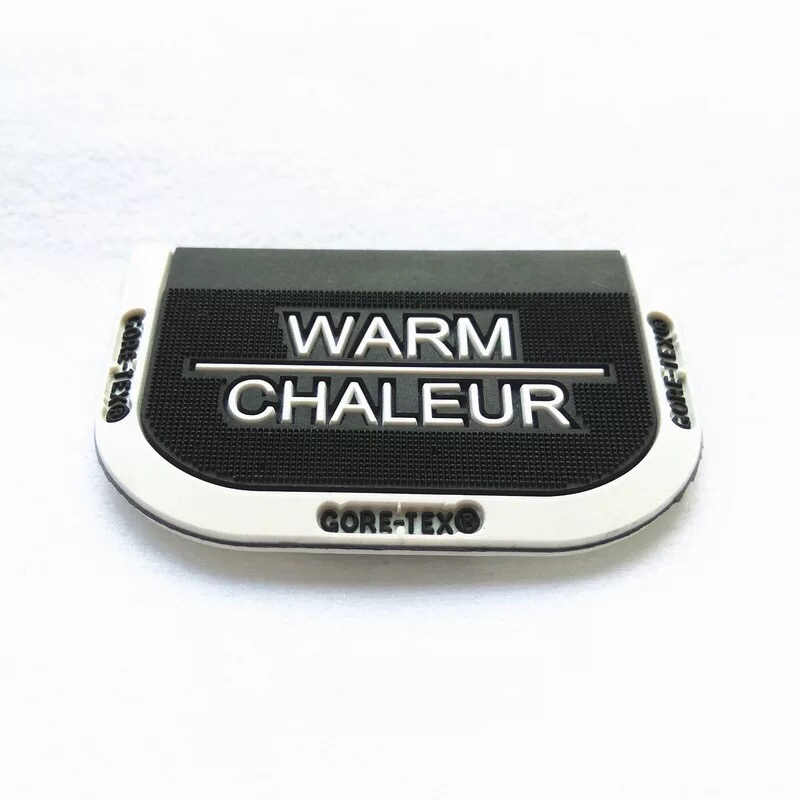 Silicone garment label