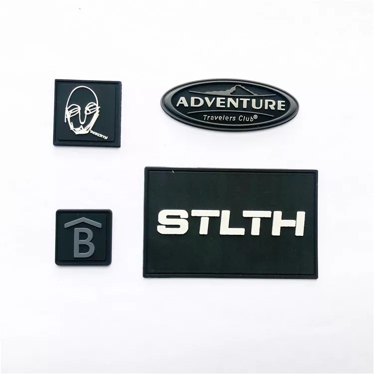 Eco-friendly Soft PVC 2D Rubber PVC Patch