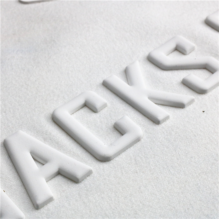 Customized Heat Transfer TPU Labels Embossed Logo Brand Patch Print Badge For Garment