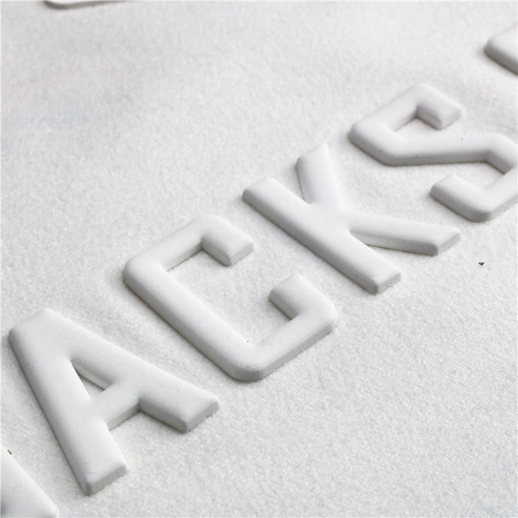 Customized Heat Transfer TPU Labels Embossed Logo Brand Patch Print Badge For Garment