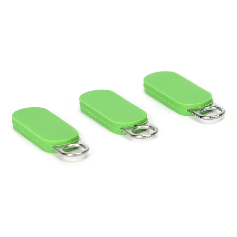 Custom Rubber Plastic Soft Zipper Pulls PVC Nylon Cord Zipper Tab for Backpacks Jackets Luggage Purses Handbags