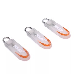 Custom Rubber Plastic Soft Zipper Pulls PVC Nylon Cord Zipper Tab for Backpacks Jackets Luggage Purses Handbags