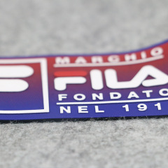 Customized Heat Transfer TPU Labels Embossed Logo Brand Patch Print Badge For Garment