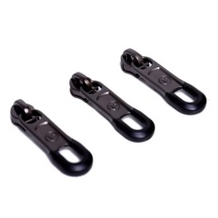 Custom Rubber Plastic Soft Zipper Pulls PVC Nylon Cord Zipper Tab for Backpacks Jackets Luggage Purses Handbags