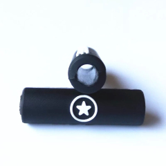 Custom fashion silicone stopper PVC final part for shoe lace tips