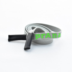 Custom fashion silicone stopper PVC final part for shoe lace tips