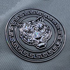 Customized Heat Transfer TPU Labels Embossed Logo Brand Patch Print Badge For Garment