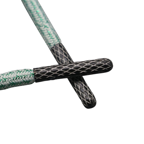 Custom silicone stopper PVC final part for shoe lace tips