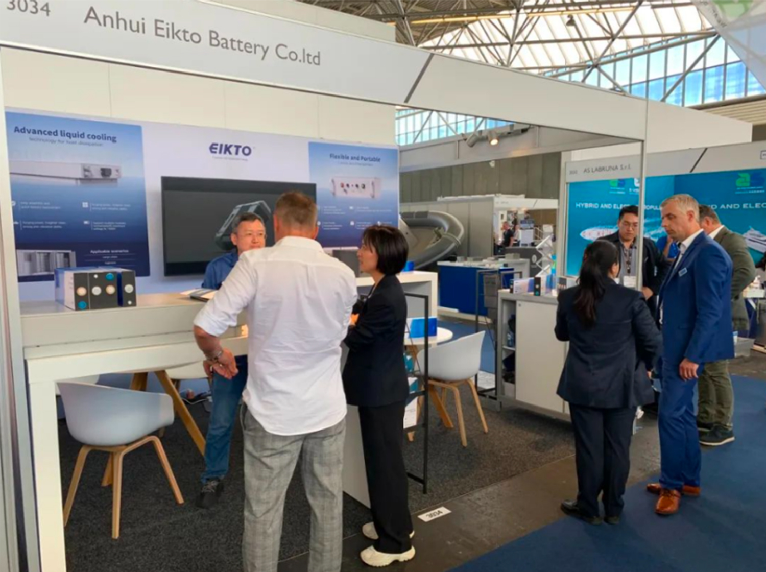 EIKTO’s latest marine outboard motor battery debuts at a Netherlands exhibition, capturing global customer attention