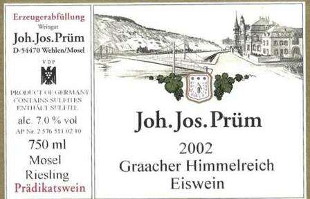 JJ Prum G.Himmelreich Eiswein