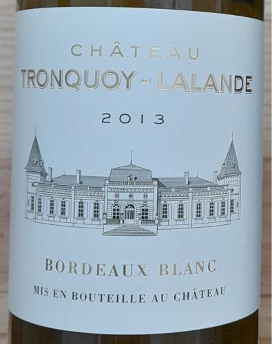 Château Tronquoy-Lalande Blanc
