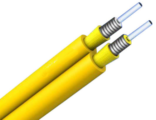 Indoor Simplex Armored Fiber Optic Cable-GJSFJV