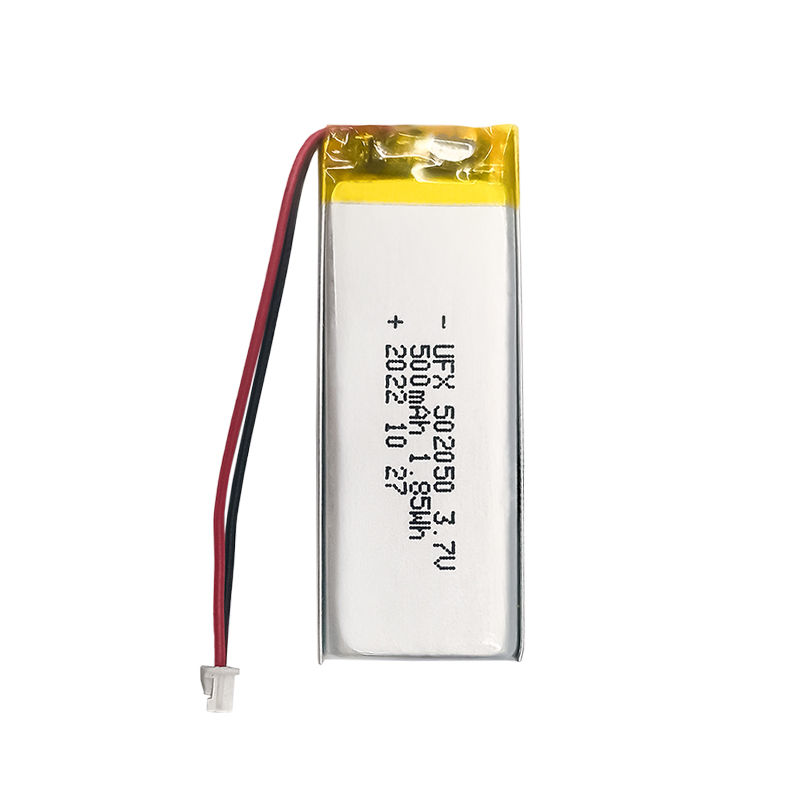 Li-polymer Cell Factory Wholesale Battery UFX 502050 3.7V 500mAh Rechargeable Battery