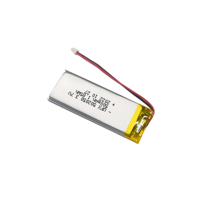 Li-polymer Cell Factory Wholesale Battery UFX 502050 3.7V 500mAh Rechargeable Battery
