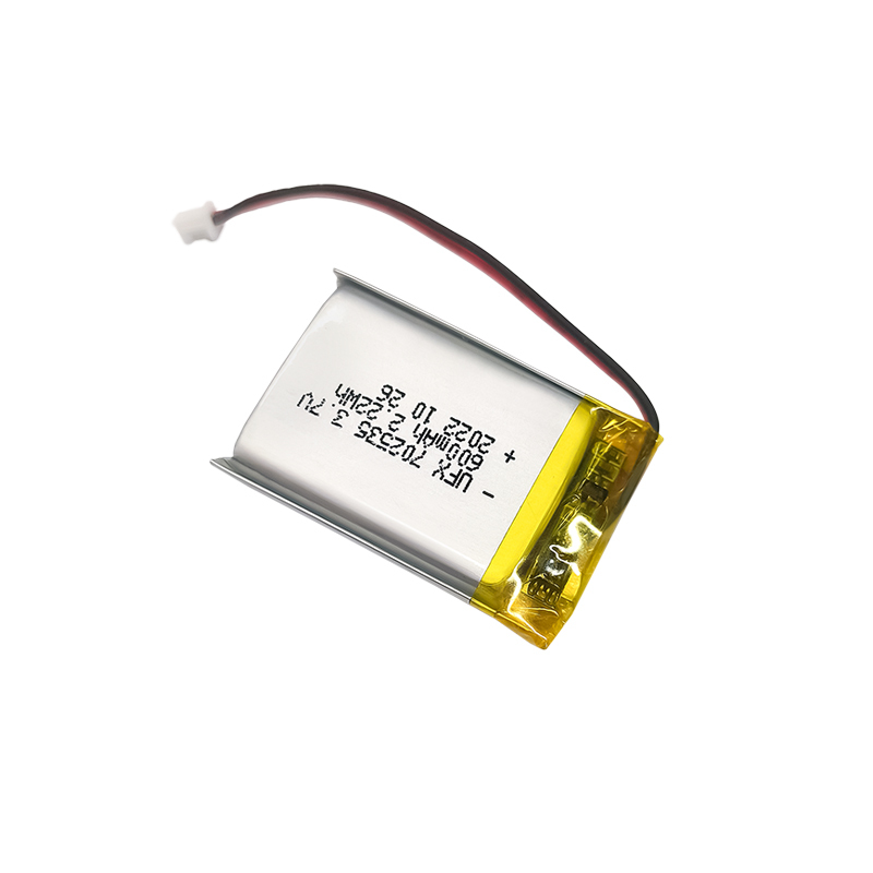 Li-polymer Cell Factory Wholesale Bluetooth Earphone Battery UFX702535 3.7V 600mAh Rechargeable Battery