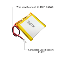 Manufactory Wholesale Li-po Battery for Locator UFX105050 3.7V 3000mAh Li-ion Rechargeable Battery Pack