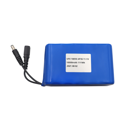 UFX18650-4P3S 10000mAh 12V China Lithium-ion Cell Factory Professional Custom