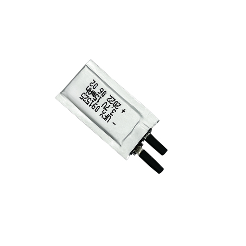 China Super Thin Battery Factory Custom Smart Card Battery UFX091525 15mAh 3.7V Special Shape Battery Pack