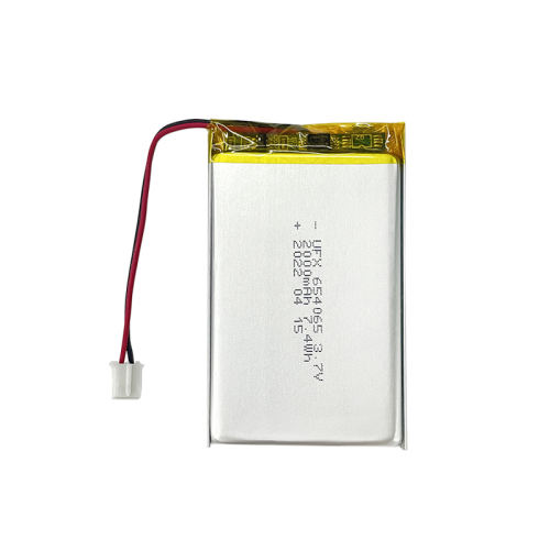 Chinese Lithium-ion Cell Factory Wholesale Portable Medical Equipment Battery UFX 654065 2000mAh 3.7V Rechargeable Battery Pack
