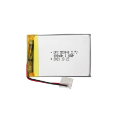 China Li-ion Battery Manufacturer OEM Medical Equipment Battery UFX 303448 400mAh 3.7V High Quality Rechargeable Battery