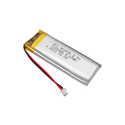 China Battery Factory Custom Access Card Battery UFX 902055 1100mAh 3.7V Safety Lipo Battery