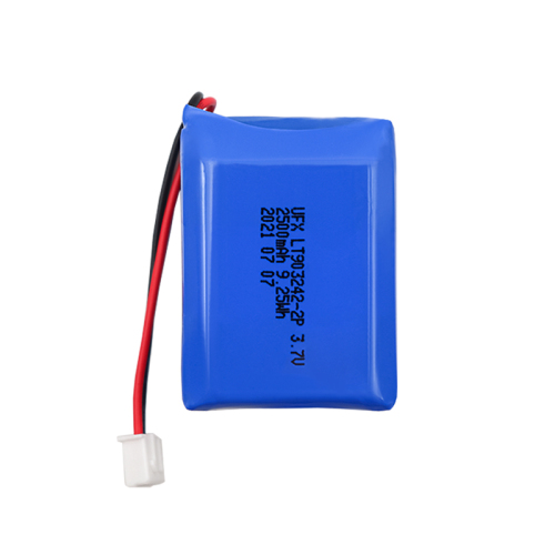 Lithium Cell Supplier Professional Custom for Speaker Li-ion Battery UFX 903242-2P 2500mAh 3.7V Low-Temperature Discharge Battery