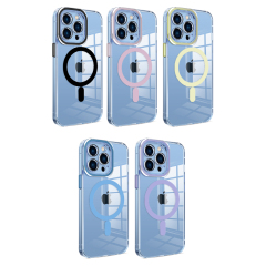 碧澄高透磁吸系列手机壳 内置相机镜头保护盖 轻薄防震