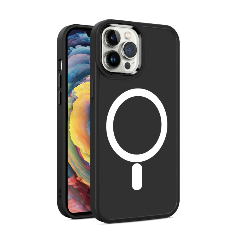 金盾肤感实色磁吸系列手机壳，轻薄柔滑、防震防摔