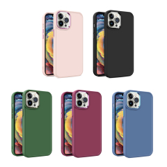 金盾肤感实色系列手机壳 轻薄柔滑、防震防摔