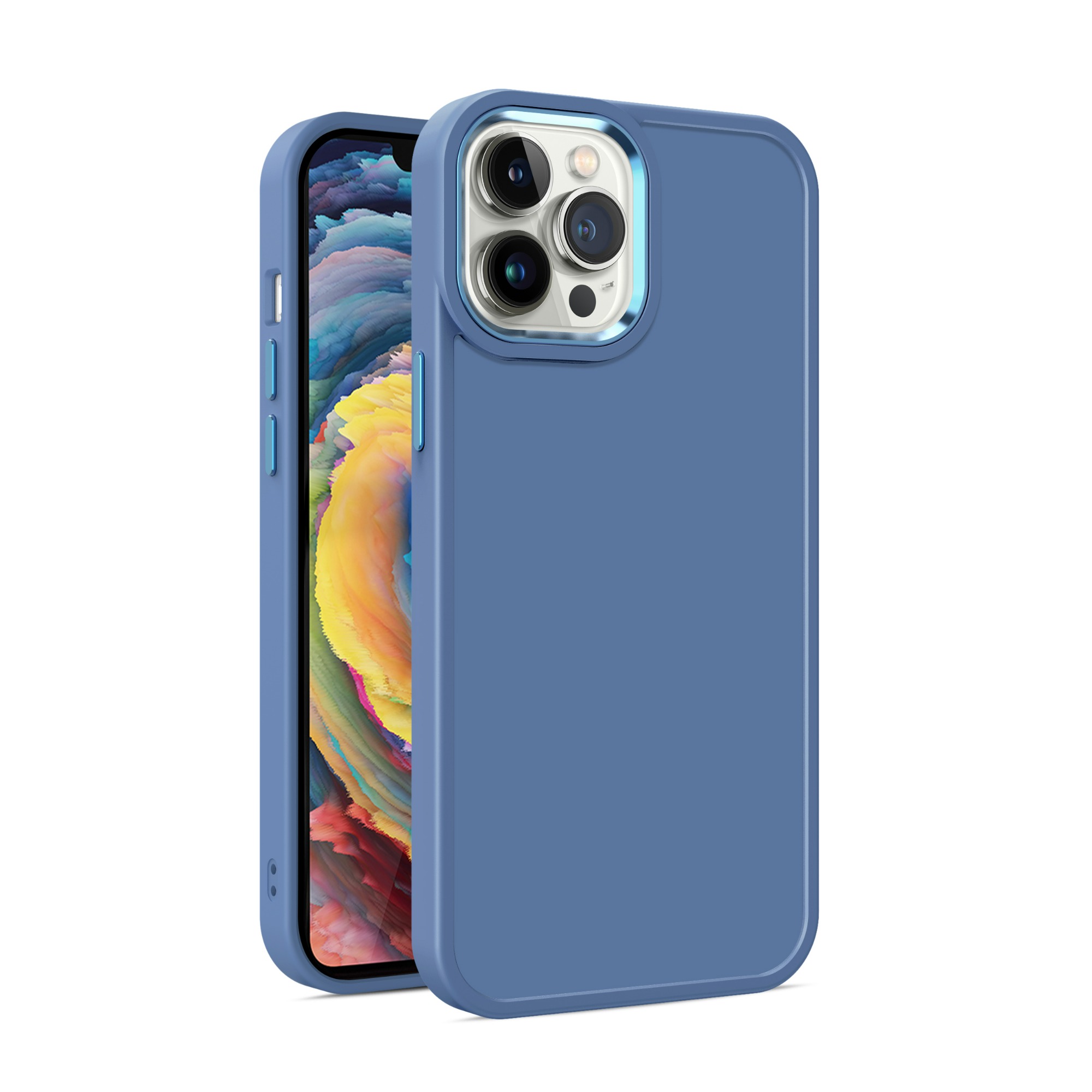 金盾肤感实色系列手机壳 轻薄柔滑、防震防摔