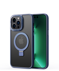 Funda Magnética Skin con Soporte de la Serie Regal, Soporte Bidireccional, Fina, Antigolpes