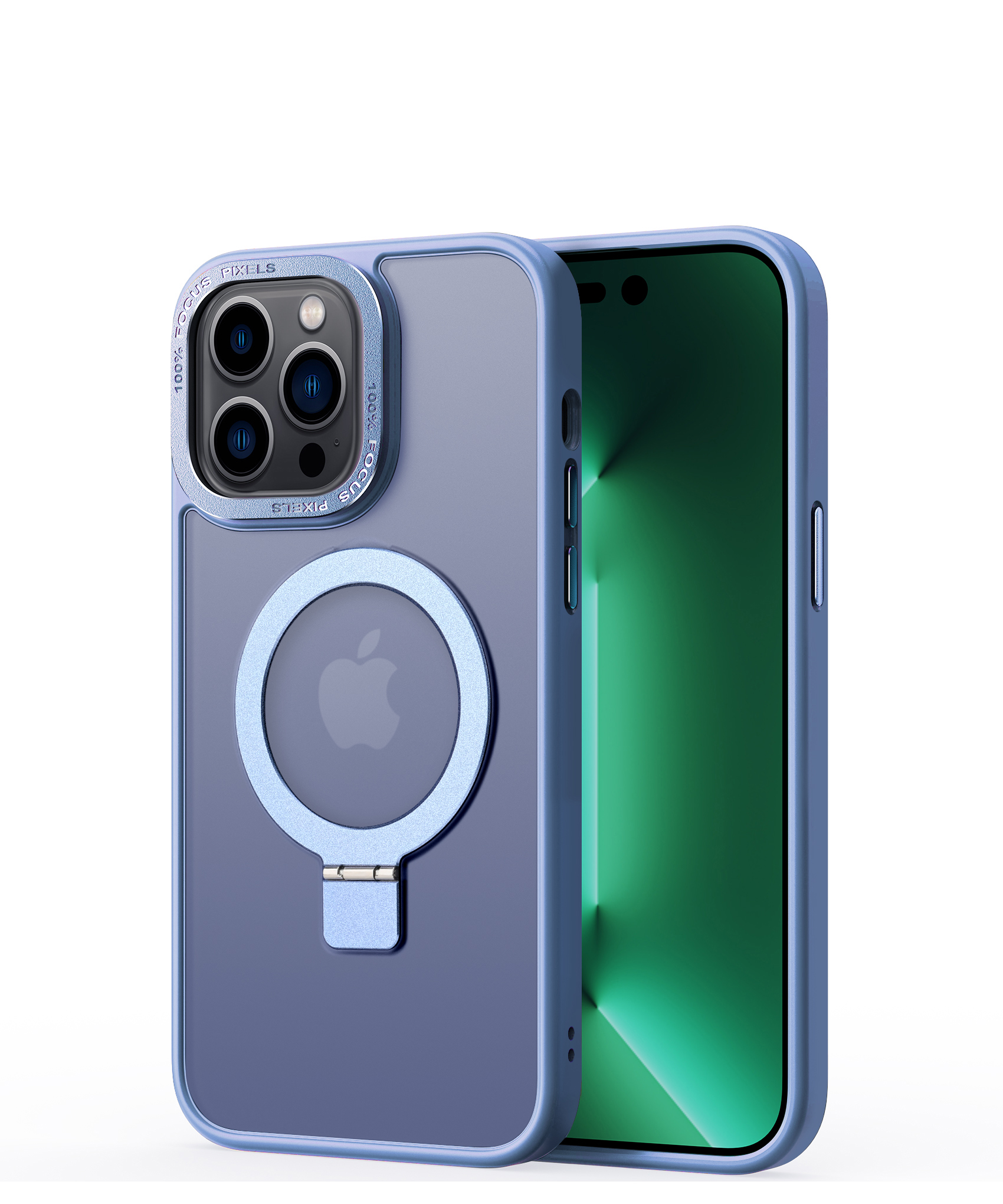 Funda Magnética Skin con Soporte de la Serie Regal, Soporte Bidireccional, Fina, Antigolpes