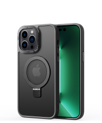 Funda Magnética Skin con Soporte de la Serie Regal, Soporte Bidireccional, Fina, Antigolpes