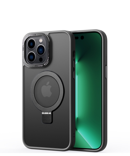 Funda Magnética Skin con Soporte de la Serie Regal, Soporte Bidireccional, Fina, Antigolpes