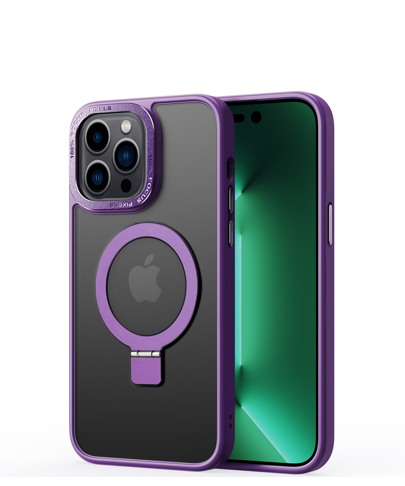 Funda Magnética Skin con Soporte de la Serie Regal, Soporte Bidireccional, Fina, Antigolpes