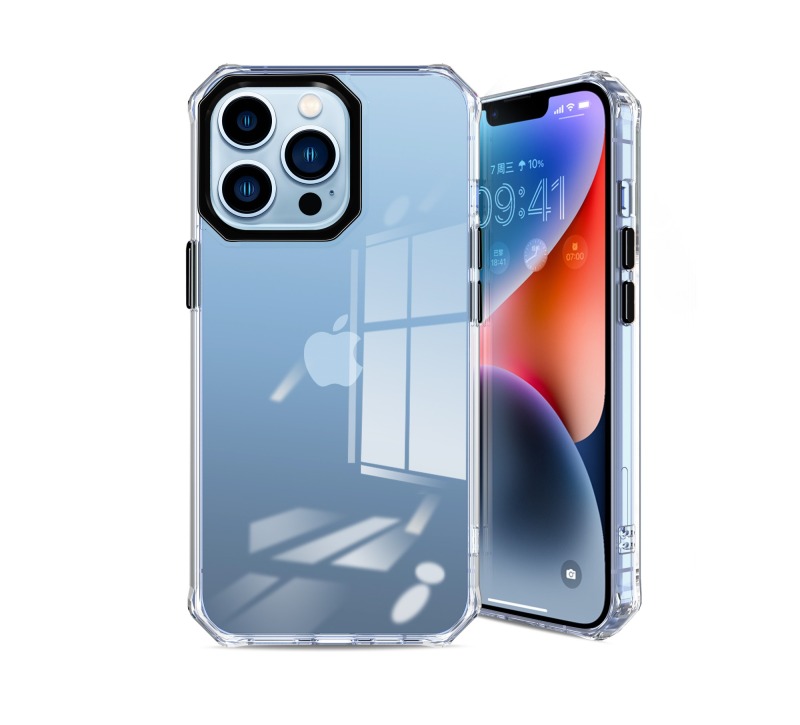 Funda Ultra Transparente de la Serie Shield,Fina, Transparente y Antigolpes