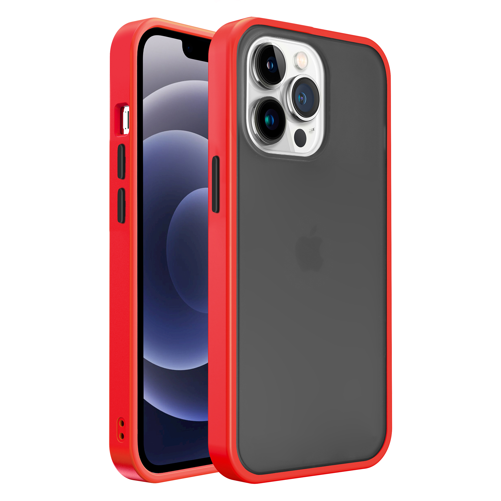 碧剑磨砂系列手机壳，轻薄柔滑、防震防摔