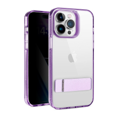 闪耀透明支架系列手机壳，双向支架，轻薄防震、抗变黄