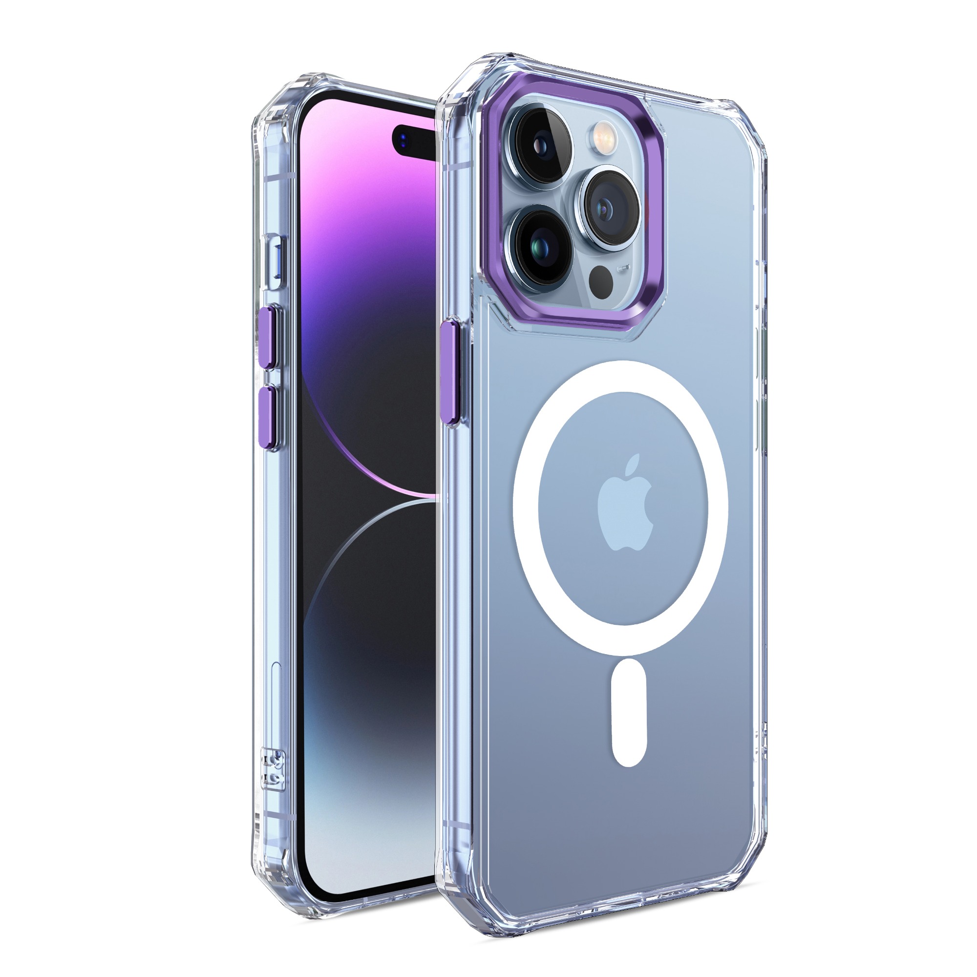 Shield Clear Magnetic Series Hybrid Case, Sleek and Shockproof