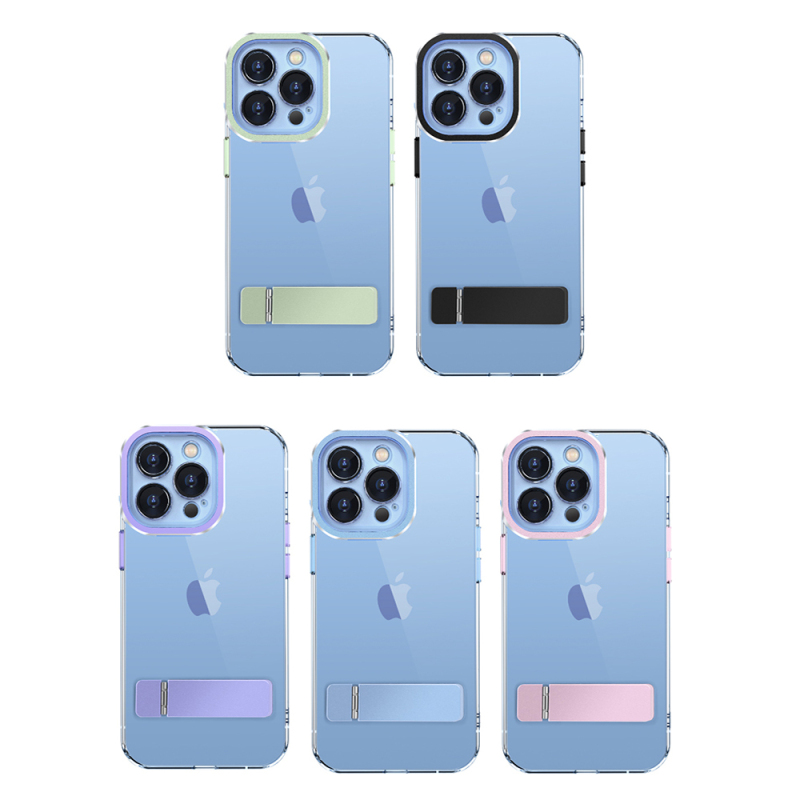 Jade Clear Series Hybrid Case with Built-in Camera Lens Protector