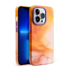 PC水贴肤感手机壳，大理石图案，轻薄时尚、触感柔滑