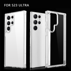 Galaxy S23 Ultra Air Clear Series Hybrid Case, Sleek and Shockproof