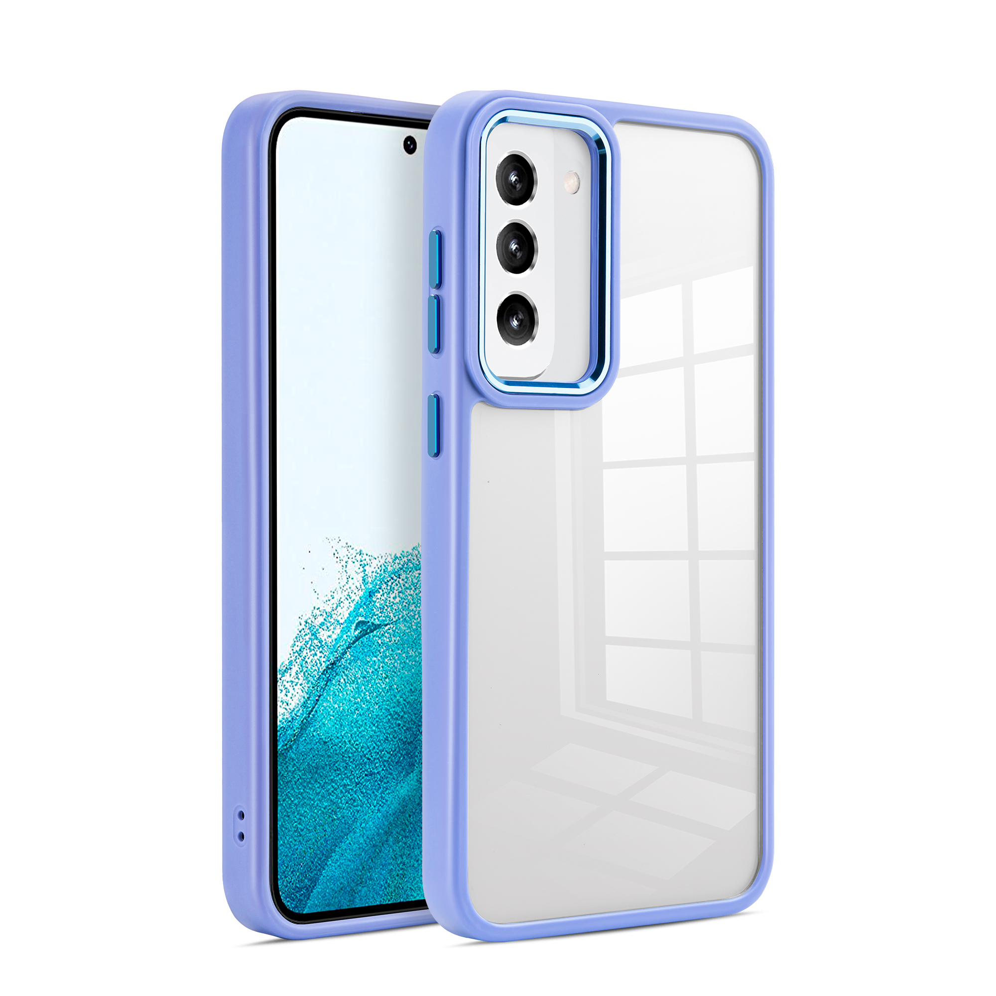 Galaxy S23 Plus/Galaxy S23 Armor Clear Series Hybrid Case, Sleek and Shockproof