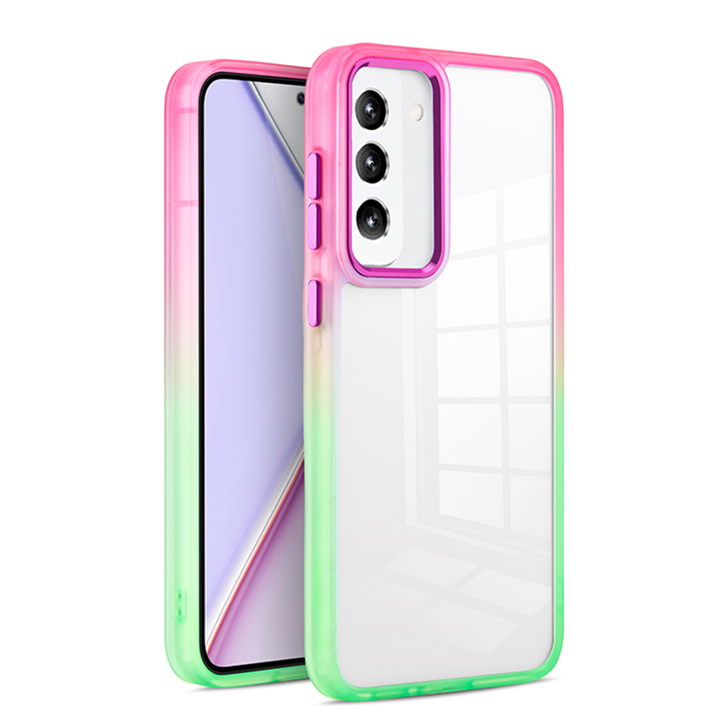 三星Galaxy S23 魅瞳渐变系列手机壳，轻薄透明、防震防摔