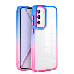 三星Galaxy S23 魅瞳渐变系列手机壳，轻薄透明、防震防摔