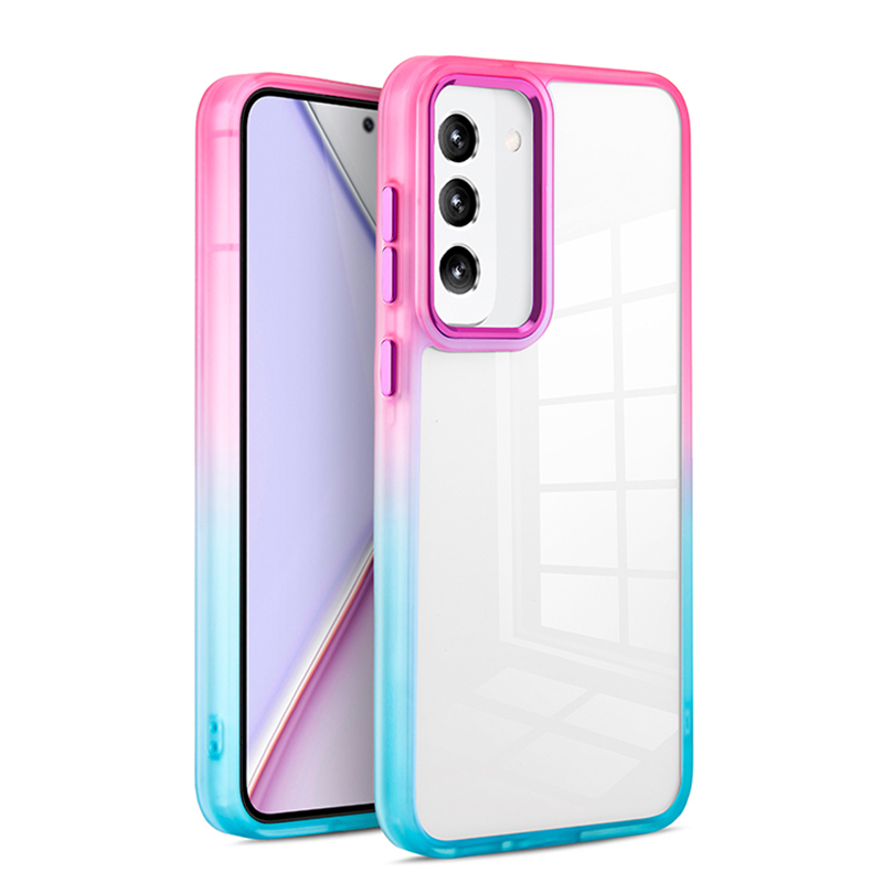 三星Galaxy S23 魅瞳渐变系列手机壳，轻薄透明、防震防摔